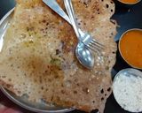 A picture of step 10 of Rava Masala Dosa.