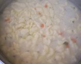 Karfiolleves galuskával recept fázis 6 fotója