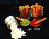 A picture of step 5 of Poha Finger Rolls.