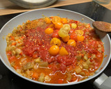 Foto del paso 4 de la receta: Shakshuka con berenjenas y feta (שקשוקה / شكشوكة)