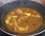 Foto langkah ke 2 dari resep Kare ayam kentang  (tidak pake santan dan tidak pake minyak).
