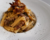Foto del paso 10 de la receta: Casarecce con alcachofas y panceta con salsa cremosa de parmesano