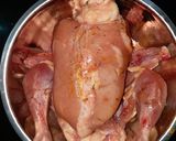 A picture of step 1 of Grilled chicken with pita bread.