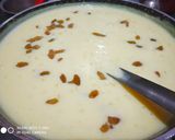 A picture of step 2 of Sabudana Fruit Custard.