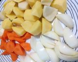 Foto del paso 1 de la receta: Nikujyaga (Patatas guisada con ternera)