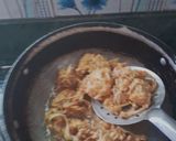 A picture of step 2 of Kathal ke koftey.