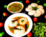 A picture of step 9 of No Onion And Garlic Sambar With Instant Poha Idli.