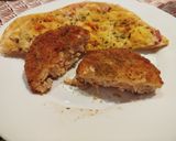 Foto del paso 8 de la receta: Pizzas crujientes de Obleas de arroz de atún con bacón y queso a tu gusto