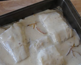 Foto del paso 6 de la receta: Bacalao gratinado al horno con salsa bechamel y patata panadera
