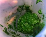 Foto del paso 1 de la receta: Panqueques integrales de espinaca con chía