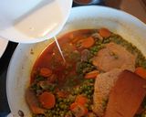 Zöldborsós sertéssült recept fázis 5 fotója
