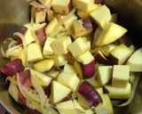 A picture of step 3 of Spiced Sweet Potato Soup.