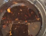 A picture of step 1 of Khajur-imli chutney.