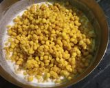 A picture of step 1 of Boondi Raita.