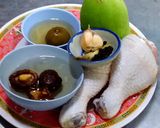 รูปขั้นตอนการทำที่ 1 ของ ไก่ต้มมะนาวดอง