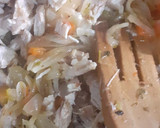 Foto del paso 5 de la receta: Tarta de pollo y berenjenas ahumadas en masa de vino blanco🌹