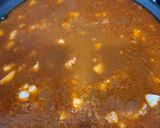 A picture of step 5 of Octopus and Jumbo Shrimp Paella.
