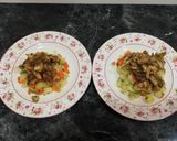 Foto del paso 6 de la receta: Salteado de pollo con ensalada de papas con zanahoria