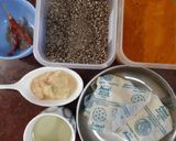A picture of step 1 of Oats Moong Dal khichdi.