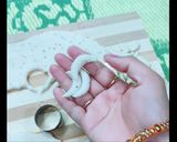 A picture of step 5 of Sooji ke namakpare.