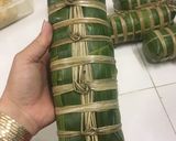 A picture of step 7 of Three-Color Bánh Tét.