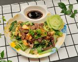 Hình bước làm 5 của món Cải thìa xào tim cật