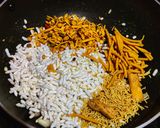 A picture of step 1 of Bhel (Odisha style).