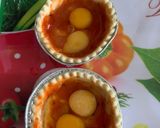 Hình bước làm 1 của món Bánh Trứng Cút Phô Mai Ngàn Lớp
