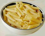 A picture of step 2 of Basil Pesto with Penne Rigata Pasta.