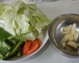 味噌豬五花高麗菜的食譜步驟1照片