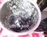 A picture of step 2 of Kala Jamun Juice.