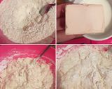 Foto del paso 2 de la receta: Pan de ajo trenzado y relleno 🍞🧀🥓