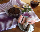 Foto del paso 2 de la receta: Biscuits y merengues con crema de chocolates y toffe