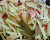 Foto langkah ke 4 dari resep Tumis Labu Siam Pedas.