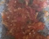 A picture of step 2 of Lauki chana dal.
