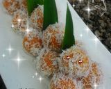 Foto langkah ke 3 dari resep Kelepon Ubi Kuning dan Kanji (camilan seadanya).