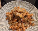 Foto del paso 6 de la receta: Pasta con pollo y berenjena