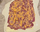 A picture of step 3 of Reuben Stromboli.