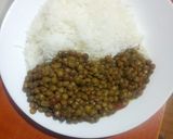 A picture of step 3 of Lentils stew.
