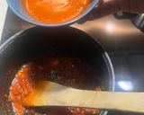 A picture of step 6 of Lasaniya Bhungla Batata🥔🌶️🧄🍅Kathiyawadi Garlicky Potato Curry Served with Piped fryums😋.