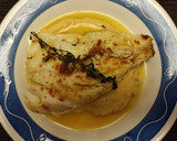 Foto del paso 7 de la receta: Bacalao Skrei sobre Parmentier de Pimentón de La Vera con Salsa