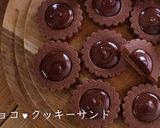 A picture of step 1 of Milk Chocolate Ganache Cookies.