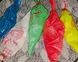 A picture of step 5 of Royal icing Cookies.