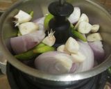 A picture of step 1 of White Karahi Gosht😃😃.