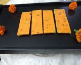 A picture of step 9 of Orange Nutty Choco Bar.