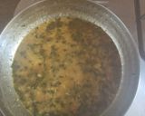 A picture of step 4 of Dal methi.