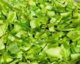 A picture of step 3 of Stir fried Ridge gourd peels.
