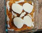 Foto del paso 6 de la receta Pechuga rebozada con pasta al horno