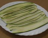 Rántott cukkini mozzarellával töltve recept fázis 1 fotója