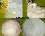 Foto langkah ke 2 dari resep 4. Roti sobek isi susu keju lembut dan halus #KamisManis.